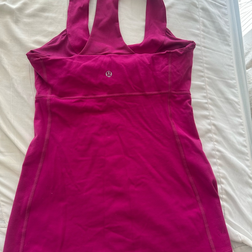 lululemon athletica Magenta Tank Top
